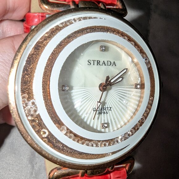 $1 with Bundle ~ Working Strada Watch 2554 - Picture 2 of 6